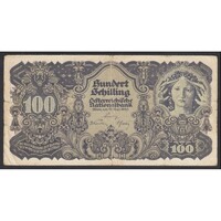 Ausztria,100 schilling 1945 VG