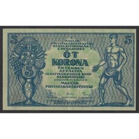 Magyarország,5 korona 1919 EF+
