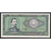 Románia,50 lei 1966 aUNC-