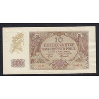 Lengyelország,10 zlotych 1940 EF+