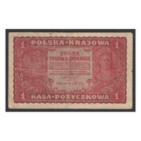 Lengyelország,1 marka 1919 F