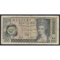 Ausztria,100 schilling 1969 F