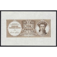 Magyarország,10 pengő 1943 - TERVEZET UNC