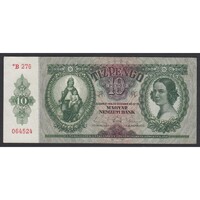 Magyarország,10 pengő 1936 - csillagos aUNC+