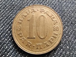 Jugoszlávia 10 para 1980