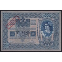 Ausztria,1000 kronen/korona 1919 - Ausgegeben nach dem aUNC+