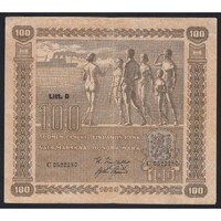 Finnország,100 markkaa 1939 F