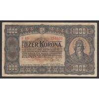 Magyarország,1000 korona 1923 F