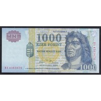 Magyarország,1000 forint 2004 DA UNC