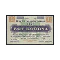 Magyarország,1 krone/korona 1916 - Csót aUNC+