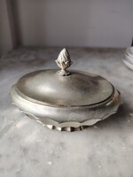 Ezüstözött alpakka dobozka