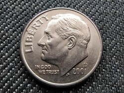USA Roosevelt 1 Dime 2001 D