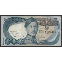 Portugália,1000 escudos 1963 F