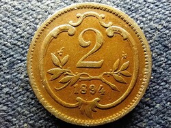 Ausztria I. Ferenc József (1848-1916) 2 Heller 1894