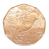Ausztria,5 euro 2022 - Új Év UNC réz