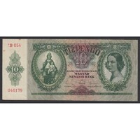 Magyarország,10 pengő 1936 - Csillagos F