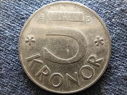 Svédország XVI. Károly Gusztáv (1973-) 5 Korona 1990 D