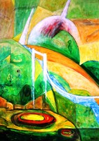 Tóth Julianna Budapest saját alkotás 70x50
