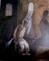 Tóth Julianna Mi anyánk... saját alkotás, olaj, 50x40