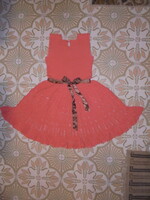 Egyedi, kézzel horgolt női ruha, alkalmi ruha