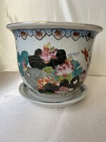 Kínai porcelán kaspó 2 db