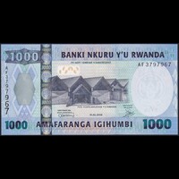 Rwanda / Ruanda 1000 Francs 2008 P-35 UNC