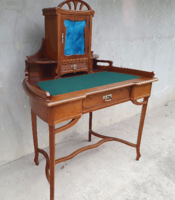 Gyönyörű Eredeti térbe állítható Cseresznye Szecesszió jugendstil Íróasztal Cca 1910.