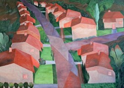 Tóth Julianna A hajnalpir összes árnyalata saját alkotás, absztrakt, olaj, 100x140