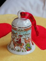 2001-es gyűjtői, Hutschenreuther porcelán karácsonyi csengő dísz.  41.