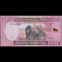Rwanda / Ruanda 5000 Francs 2014 P-41 UNC