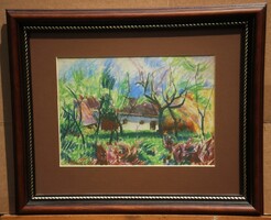 (K) Szalmás Béla (1908-1961) : Tanya