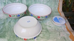 Alföldi porcelán gulyásos tál 3 db