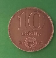10 Forint 1986-Magyar Népköztársaság