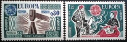 FA274-5 / Francia Andorra 1976 EUROPA CEPT bélyegsor postatiszta