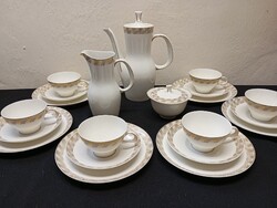 Thomas Tapio Wirkkalu antik kávé- és reggelikészlete 6 fő részére