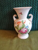 Antik régi Herendi porcelán váza