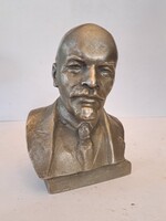 Jelzett "Г. НЕРОДА" fém Lenin mellszobor Georgij Vasziljevics Neroda (Георгий Васильевич Нерода)