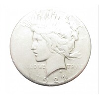 USA,Peace dollar 1928 VG ezüst 26.73g900
