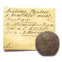 Görögország,Tetrachalkon i.e. 105-90 - Perszeusz - Pegazus - Pontus Amisus VF+ bronz 12.32g