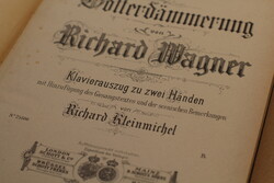 Richard Wagner Götterdämmerung Az istenek alkonya kotta zongorakotta