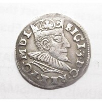 Lengyelország,III. Zsigmond 3 garas 1591 - Poznan EF+ ezüst 2.37g