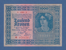 1000 Korona 1922 EF