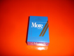 MORE UKRÁN RETRO KEMÉNY DOBOZOS CIGARETTA BONTATLAN ÚJ RITKA