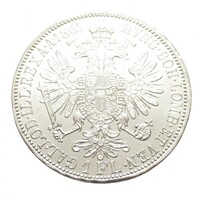 Ausztria,1 florin 1861 A EF+ ezüst 12.34g900