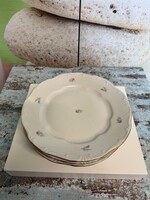 Zsolnay Vadvirágos Tollazott Porcelán Lapostányérok  A177