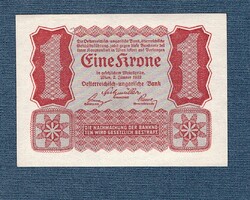 1 Korona 1922 UNC