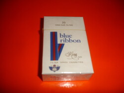 BLUE RIBBON  RETRO KEMÉNY DOBOZOS CIGARETTA BONTATLAN ÚJ RITKA