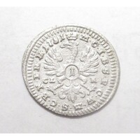 Németország,III. Frigyes 1 krajcár 1751 - Brandenburg-Bayreuthi őrgrófság EF+ ezüst 0.50g