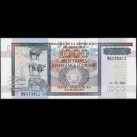 Burundi 1000 Francs 2000 P-39c UNC