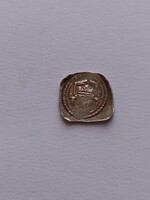 ÁRPÁD-KORI FRIESACHI EZÜST DÉNÁR. IV. HENRIK ÉS II.ANDRÁS KORA